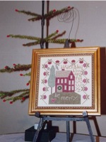 Christmas House Sampler EEF250