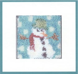Punch Needle Snowman NP01